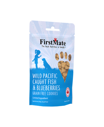 FirstMate Pet Foods Wild Pacific Caught Fish & Blueberries Treats