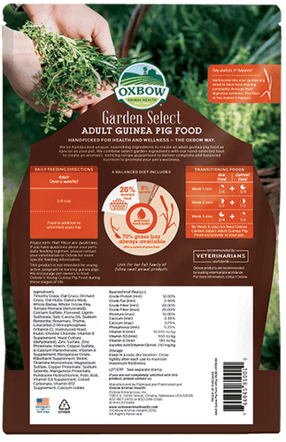 Oxbow Garden Select Adult Guinea Pig Food