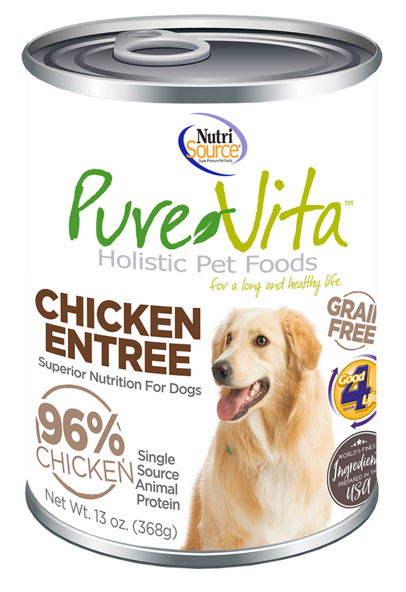 NutriSource® PureVita  Grain Free Chicken Entree