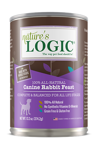 Nature's Logic Canine Rabbit Feast Wet Dog Food