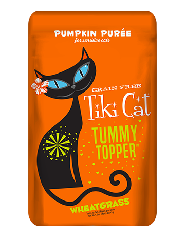 Tiki Cat® Tummy Topper™ Pumpkin Puree & Wheatgrass