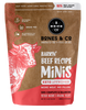 Bones & Co. Barkin' Beef Recipe Raw Frozen Mini Patties Dog Food