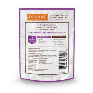 Instinct Limited Ingredient Diet Rabbit Cat Food Topper