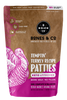 Bones & Co. Temptin' Turkey Recipe Raw Frozen Patties Dog Food